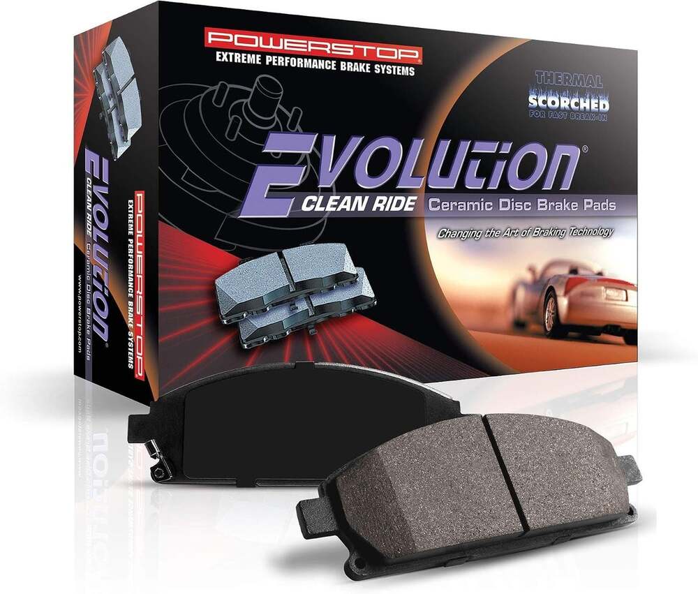 PowerStop 16-2375 Disc Brake Pad Set Z16 Ceramic For 21-23 Nissan Rogue Low Dust